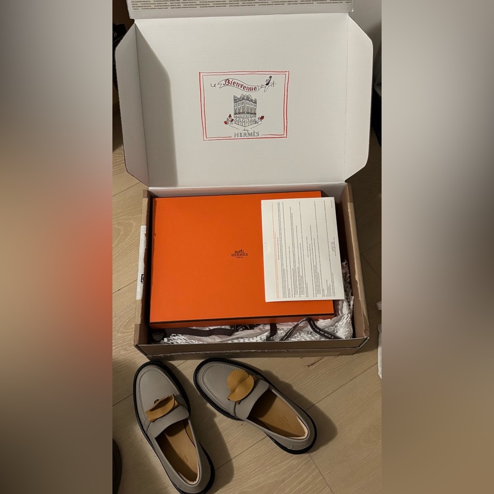 Hermes Icone loafer beige galet - Picture 8 of 9